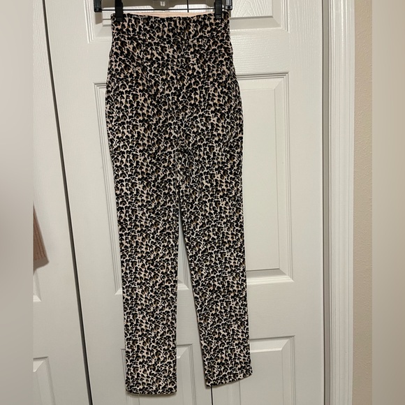 Rebecca Taylor High Rise Velour Pants- New!